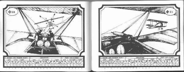 German Handy Rotary gamebook, pages 20 and 21