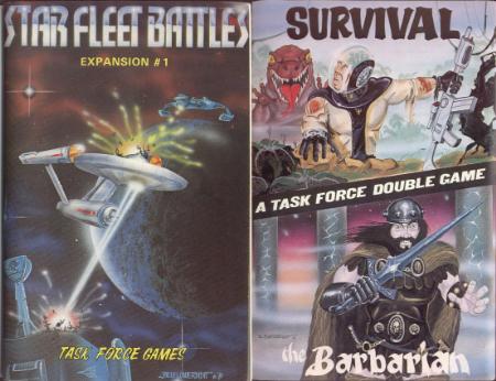 Star Fleet Battles Expansion #1 and Survivial/The Barbarian